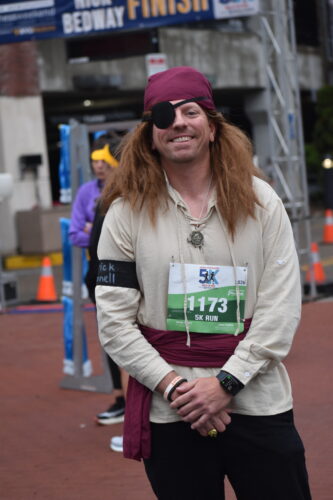 Fantasy Football Loser Walks The Plank For Wellness Weekend 5K Run